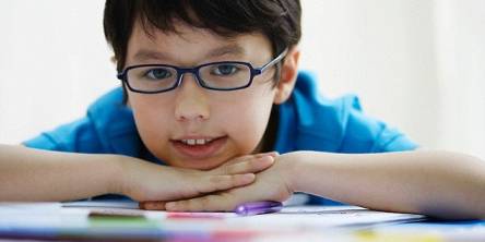 Children with myopia