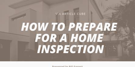 Prepare For The Home Inspection When Selling Your House