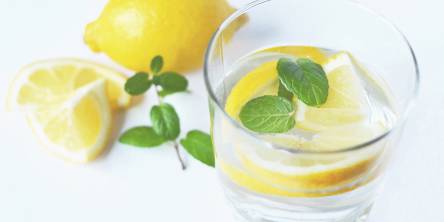 lemon water