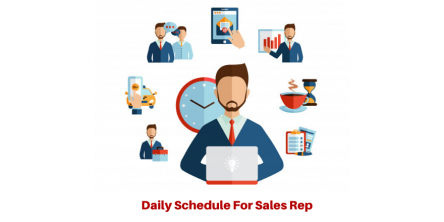 Daily Schedule for Sales Rep 