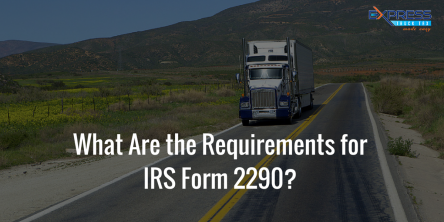 IRS Form 2290- E-filing 